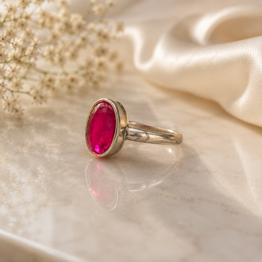 Ruby Imperial Silver Ring – Ultra Elite Edition