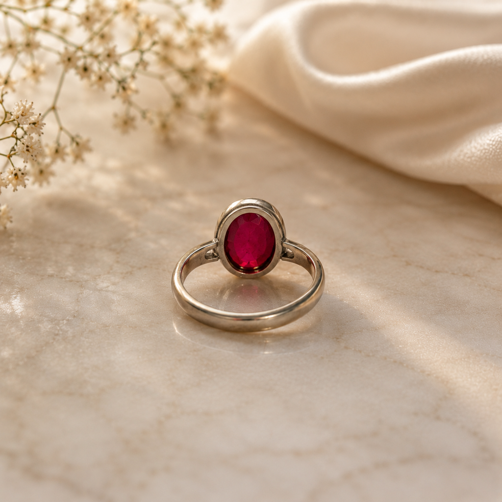 Ruby Imperial Silver Ring – Ultra Elite Edition