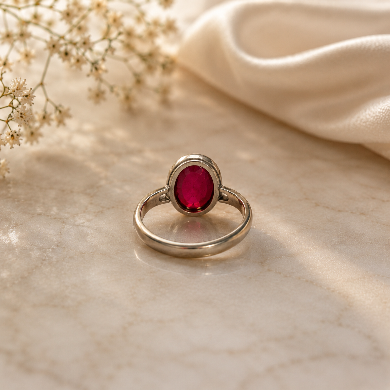 Ruby Imperial Silver Ring – Ultra Elite Edition