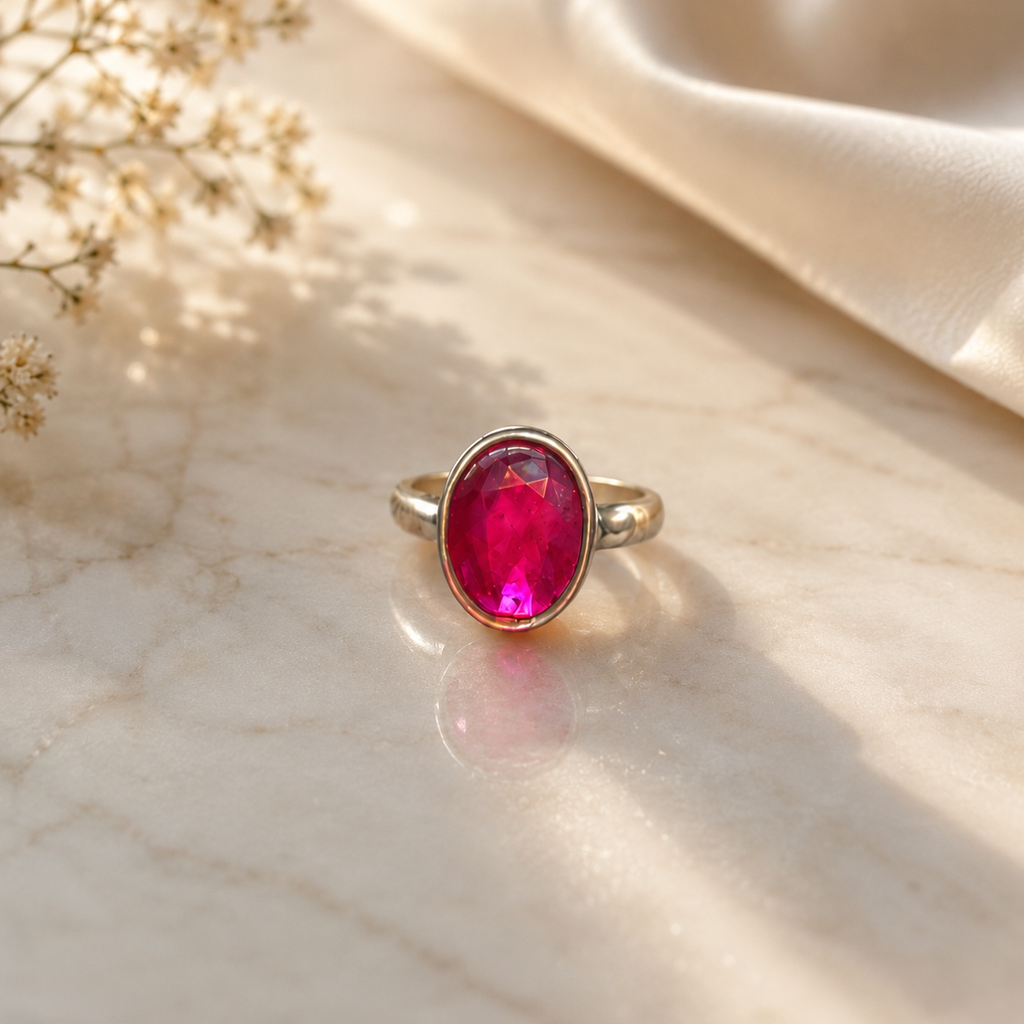 Ruby Imperial Silver Ring – Ultra Elite Edition