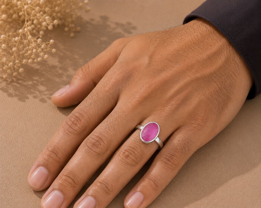 Ruby Dominance Ring (Manik) – Refined Elite Edition